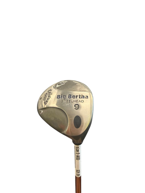 Vist Large View of Product Image Which is Used Callaway BIG BERTHA STEELHEAD Mens Fairway Wood RH 9 Wood