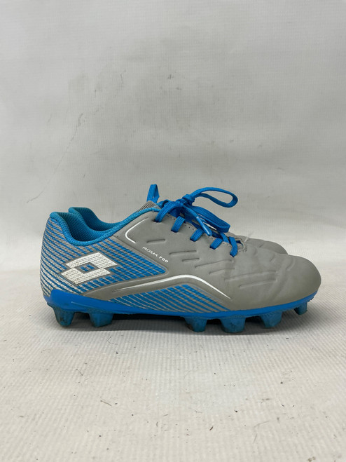 Vist Large View of Product Image Which is Used Lotto ROMA 700 Soccer Cleats Grey Junior 02