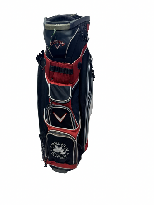 Vist Large View of Product Image Which is Used Callaway 14-Way Golf Cart Bag Black/Red/White