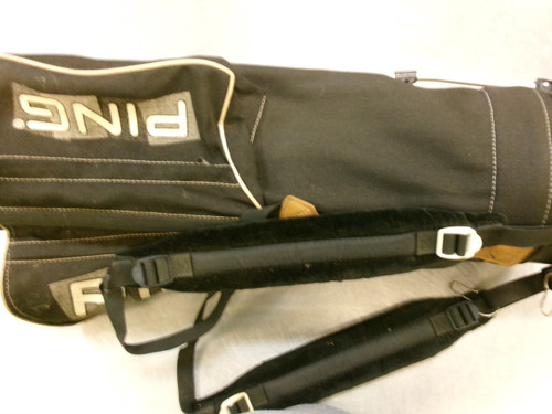 Vist Large View of Product Image Which is Used Ping STAND BAG Mens Stand Bag Black