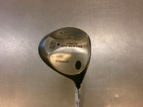 Vist Large View of Product Image Which is Used Callaway BIG BERTHA Mens Fairway Wood RH 3 Wood