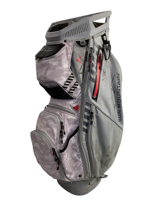 Vist Large View of Product Image Which is Used Sun Mountain SYNC Mens Cart Bag Navy Blue