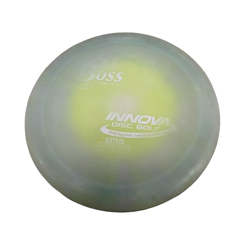 Vist Large View of Product Image Which is Used Innova PRO BOSS Disc Golf Driver Green 174g