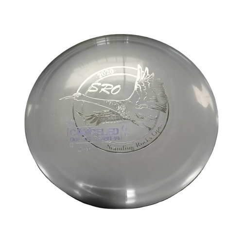 Vist Large View of Product Image Which is Used STANDING ROCKS OPEN 2020 Disc Golf Driver Grey 176g