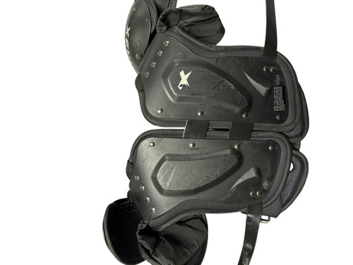 Vist Large View of Product Image Which is Used Xenith FLYTE FB Shoulder Pads Black MD