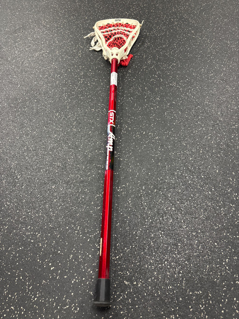 Vist Large View of Product Image Which is Used STX AV8 STICK Men Atk/Mid Complete Stick White