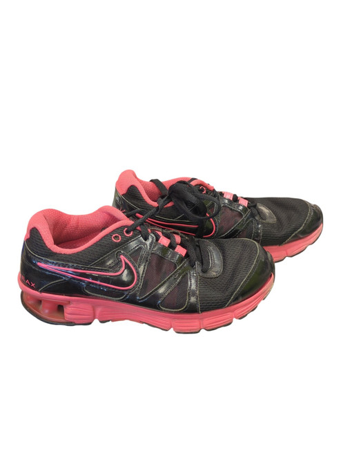 Vist Large View of Product Image Which is Used Nike NIKEREAX Running/X-Train Shoes W Black Youth 10.5
