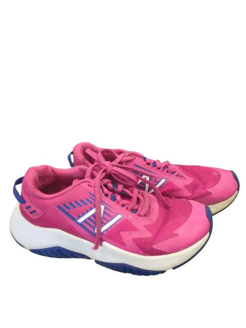 Vist Large View of Product Image Which is Used New Balance RUNNING Running/X-Train Shoes Y Neon Pink Junior 04