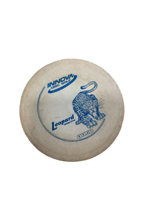 Vist Large View of Product Image Which is Used Innova LEAPORD Disc Golf Driver White