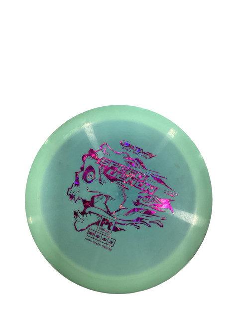 Vist Large View of Product Image Which is Used Gateway SPEED DEMON Disc Golf Driver Teal
