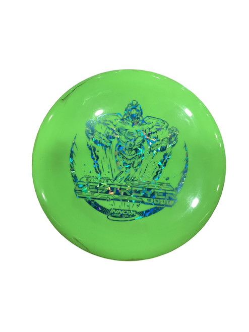 Vist Large View of Product Image Which is Used Innova DESTROYER Disc Golf Driver Green