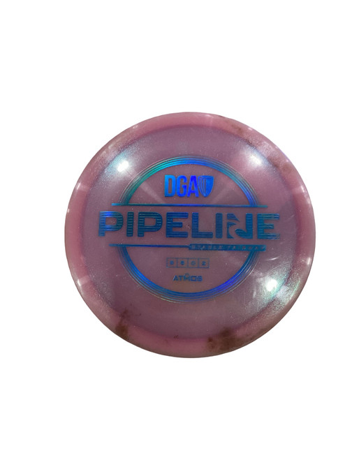 Vist Large View of Product Image Which is Used DGA PIPELINE Disc Golf Driver Pink