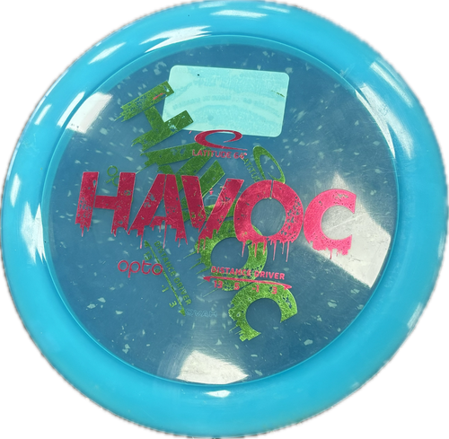 Vist Large View of Product Image Which is Used Latitude 64 HAVOC Disc Golf Driver Royal Blue