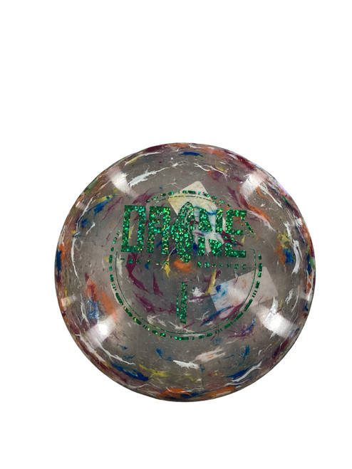 Vist Large View of Product Image Which is Used Discraft DRONE Disc Golf Mid Range Clear