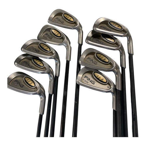 Vist Large View of Product Image Which is Used Ping I 3 4-SW Mens Iron Set RH 4I-GW/AW