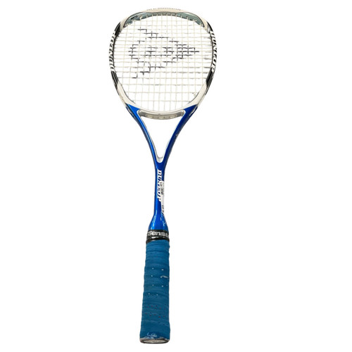 Vist Large View of Product Image Which is Used Dunlop AEROGEL PRO GT Adult Squash Racquet Royal Blue Unknown