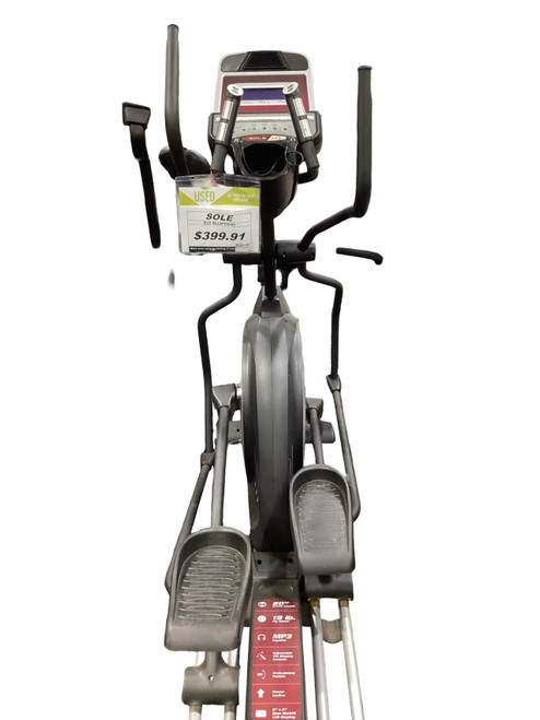 Vist Large View of Product Image Which is Used Sole E25 ELLIPTICAL Programmable Elliptical