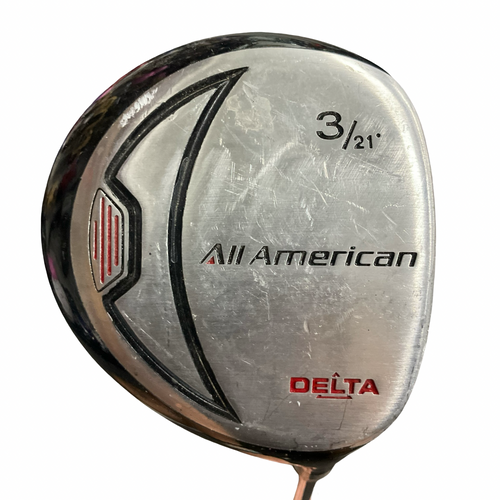Vist Large View of Product Image Which is Used Delta ALL AMERICAN Jr Fairway Wood RH 3 Wood