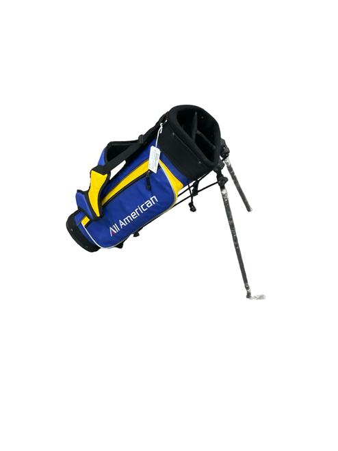 Vist Large View of Product Image Which is Used All American JR GOLF CLUB BAG Jr Stand Bag Royal Blue