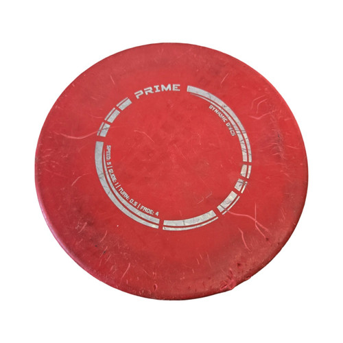 Vist Large View of Product Image Which is Used Dynamic Discs PRIME JUSTICE MID Disc Golf Mid Range Red