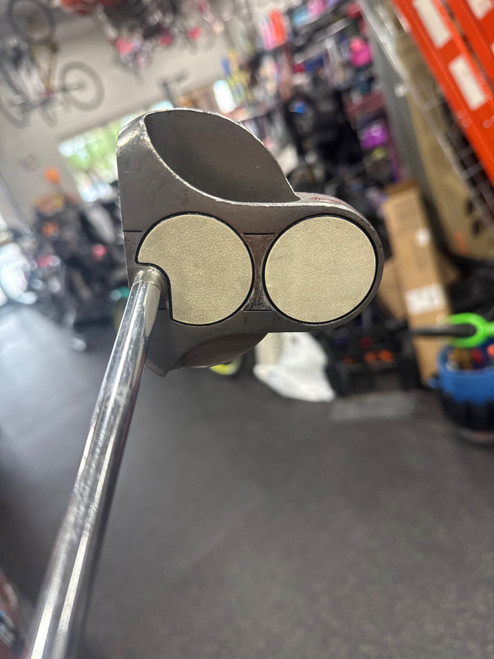 Vist Large View of Product Image Which is Used Odyssey 2-BALL CS WHITE STEEL Mens Putter RH