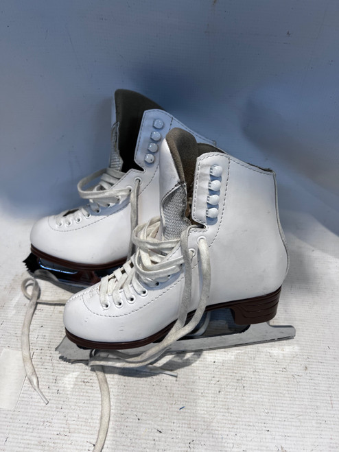 Vist Large View of Product Image Which is Used Jackson MYSTIQUE SZ 7 WomensFigure Skate White Senior 4