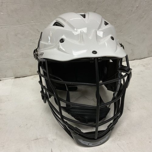Vist Large View of Product Image Which is Used Cascade CPVR Lacrosse Helmet White MD