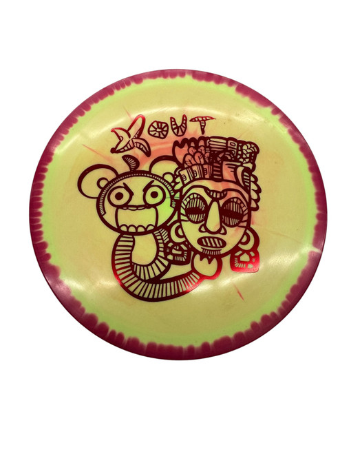 Vist Large View of Product Image Which is Used Innova X OUT Disc Golf Driver Yellow