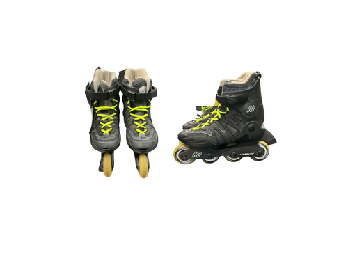 Vist Large View of Product Image Which is Used K2 CAMANO Senior Rec Fitness Skates Black Senior 9