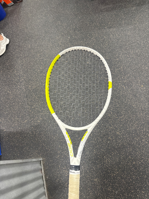 Vist Large View of Product Image Which is Used Dunlop SX300 Adult Tennis Racquet Yellow Unknown
