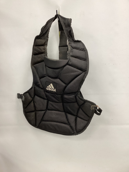 Vist Large View of Product Image Which is Used Adidas ADULT CHEST PROTECTOR Catchers Chest Protector Black Adult
