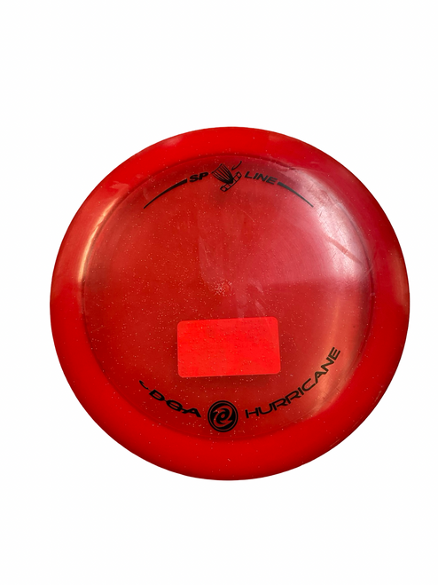 Vist Large View of Product Image Which is Used DGA SP LINE HURRICANE Disc Golf Driver Red