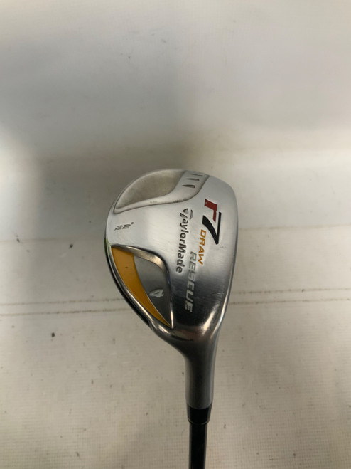 Vist Large View of Product Image Which is Used Taylormade R7 DRAW RESCUE Mens Hybrid Club RH 4 Hybrid