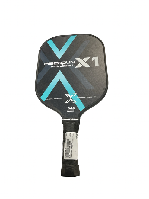 Vist Large View of Product Image Which is Used FEIERDUN PADDLE Pickleball Racquet Black