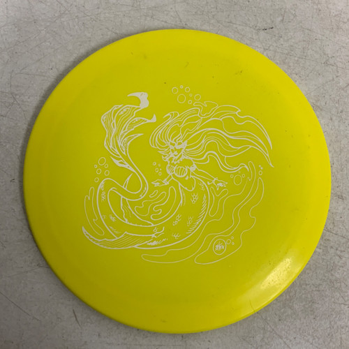 Vist Large View of Product Image Which is Used Mint APEX PIZZA Disc Golf Driver Yellow 153g