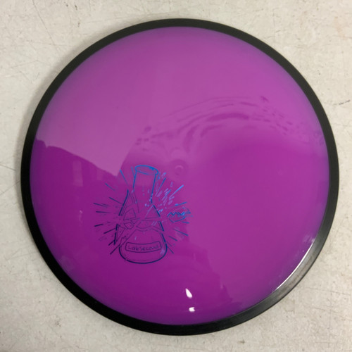 Vist Large View of Product Image Which is Used MVP NEUTRON RESISTOR Disc Golf Driver Purple 171g