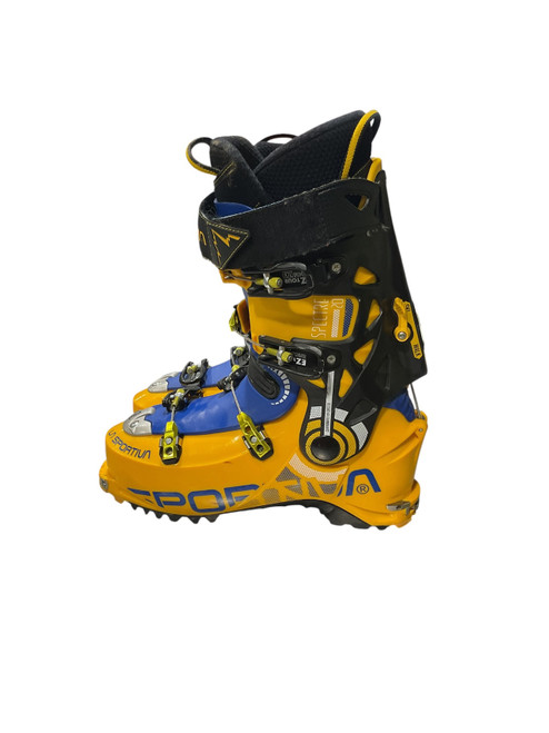 Vist Large View of Product Image Which is Used LA SPORTIUM Mens DH Ski Boot Yellow 290 MP - M11 - W12