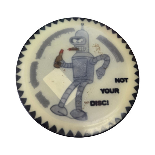 Vist Large View of Product Image Which is Used Innova BENDER MYSTERY DRIVER Disc Golf Driver Tan