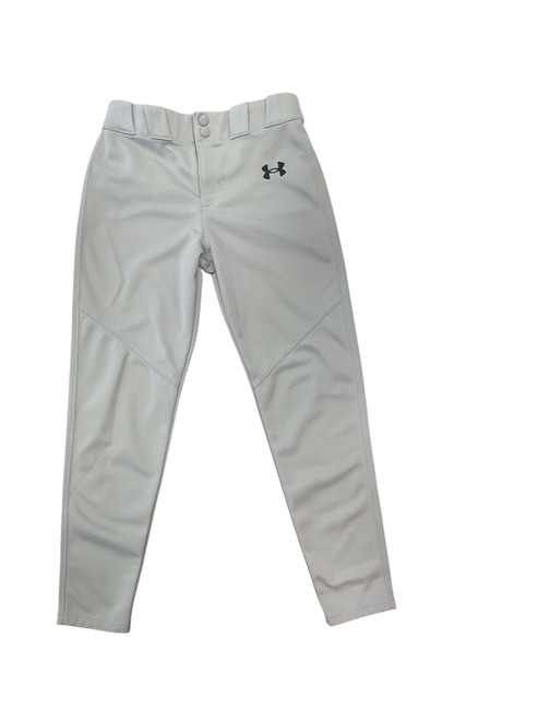 Vist Large View of Product Image Which is Used Under Armour BASEBALL PANT BB/SB Pant Boys Grey MD