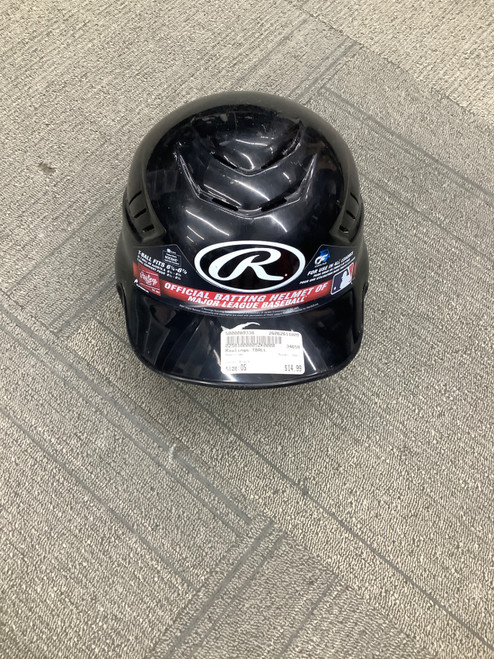 Vist Large View of Product Image Which is Used Rawlings TBALL Batting Helmet No Mask Black One Size