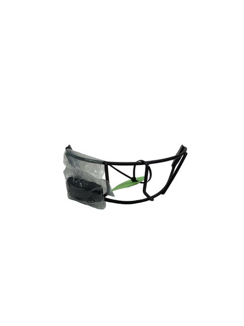 Vist Large View of Product Image Which is Used Rawlings BATTERS HELMET FACE GUARD Batting Helmet Mask Black One Size