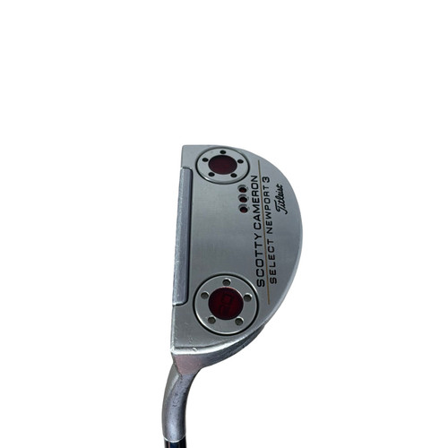 Vist Large View of Product Image Which is Used Titleist SELECT NEWPORT 3 Mens Putter LH 35” LEFT HANDED