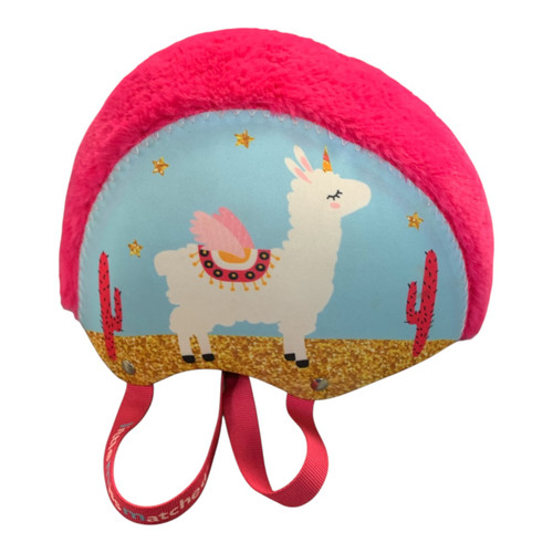 Vist Large View of Product Image Which is Used Kent LLAMA YTH Bike Helmet Pink SM