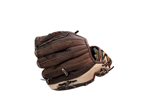 Vist Large View of Product Image Which is Used Mizuno PROSPECT TBALL GLOVE BB/SB Glove T-ball Brown 10"