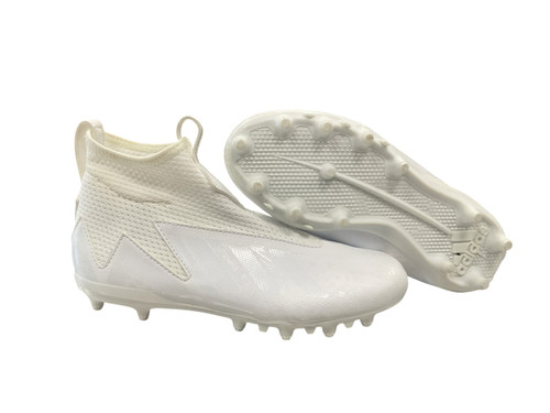 Vist Large View of Product Image Which is Used Adidas Adult FB Cleats White Senior 6