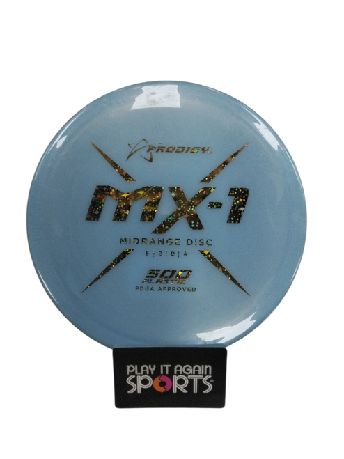 Vist Large View of Product Image Which is Used Prodigy Disc MX-1 Disc Golf Mid Range Sky Blue