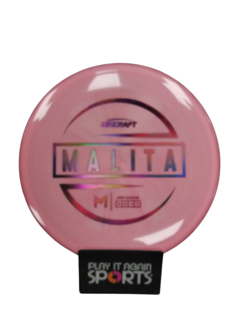 Vist Large View of Product Image Which is Used Discraft FIRST RUN MALITA Disc Golf Mid Range Pink