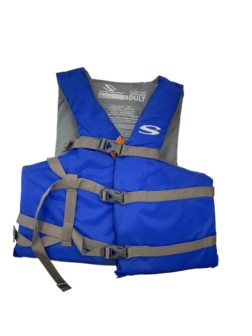 Vist Large View of Product Image Which is Used Stearns Adult PFD Royal Blue LG