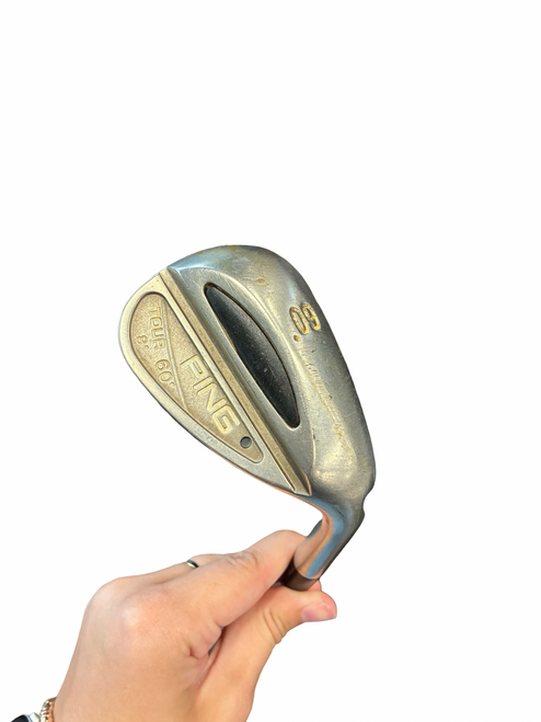 Vist Large View of Product Image Which is Used Ping TOUR 60 Golf Wedge Mens RH 60 Degree
