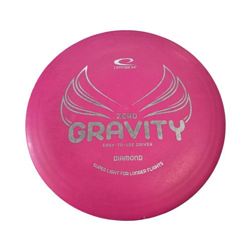 Vist Large View of Product Image Which is Used Latitude 64 DIAMOND ZERO GRAVITY Disc Golf Driver Pink